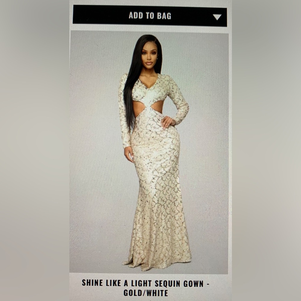 After 5 gown/prom